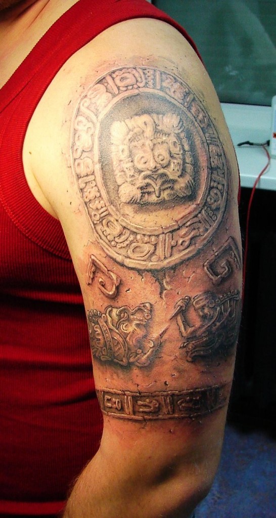 Aztec Tattoo Design