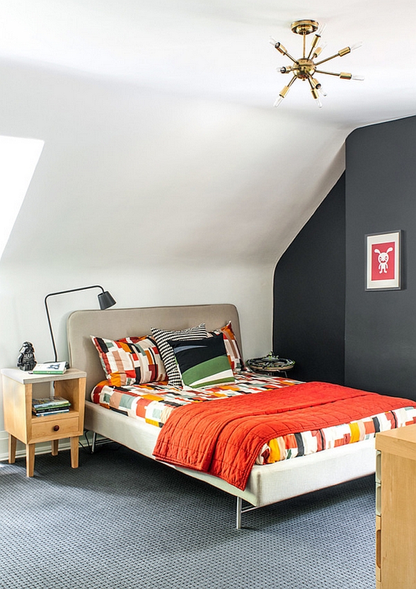 Cool Bedroom Design Exudes Midcentury Modern Vibe That Trendy Decoration