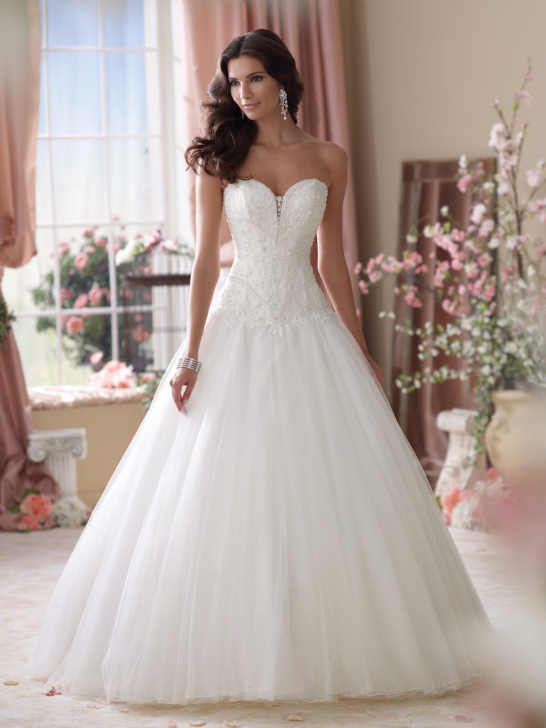 Corset Sweetheart Princess Tulle Ball Gown