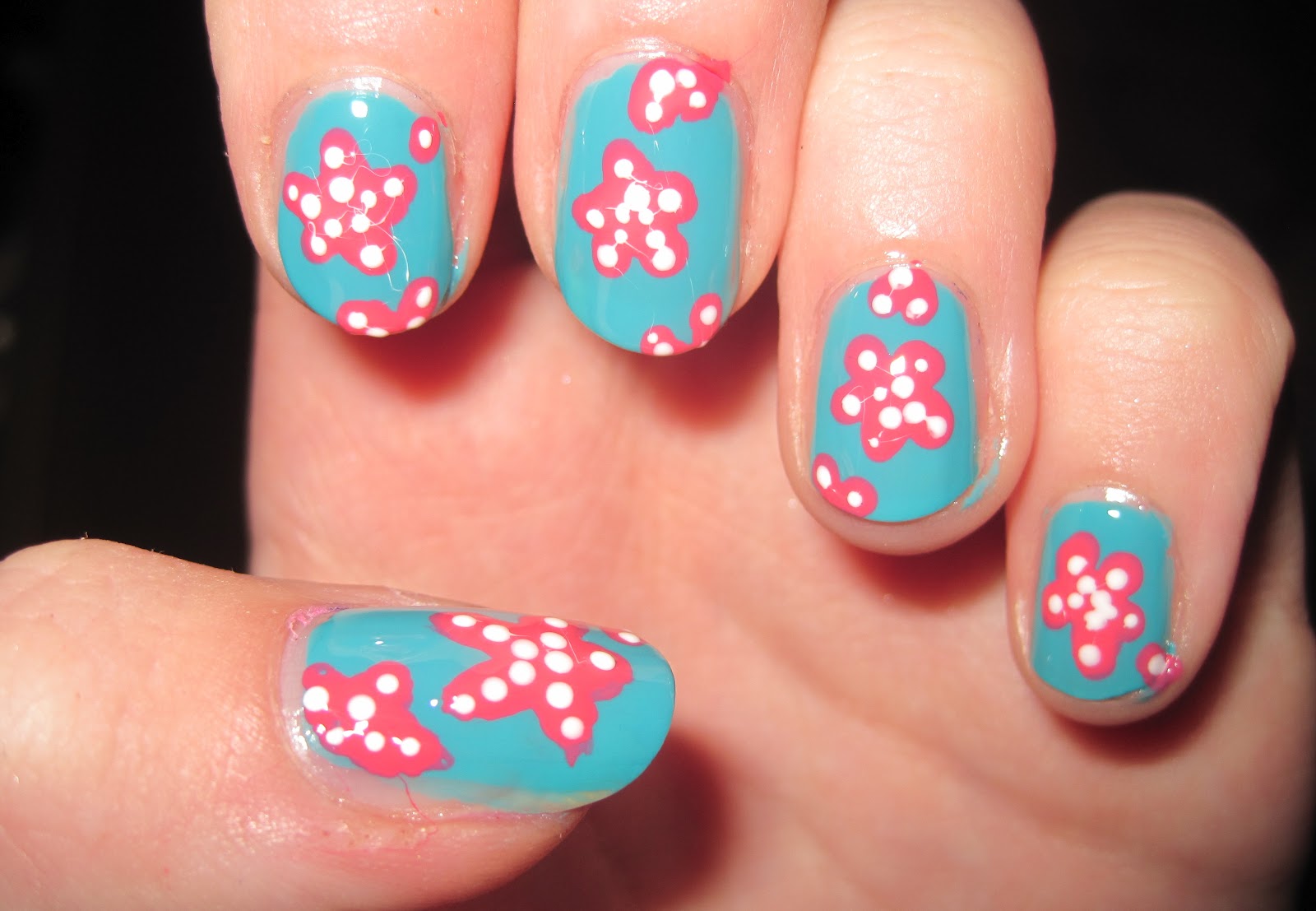 Cute Simple And Easy Nail Art Design