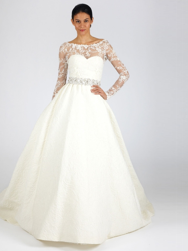 Lace Princess Style Wedding Dress