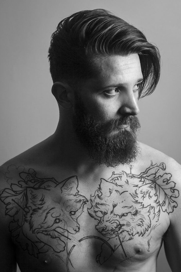 Long Haircuts For Men With Beards