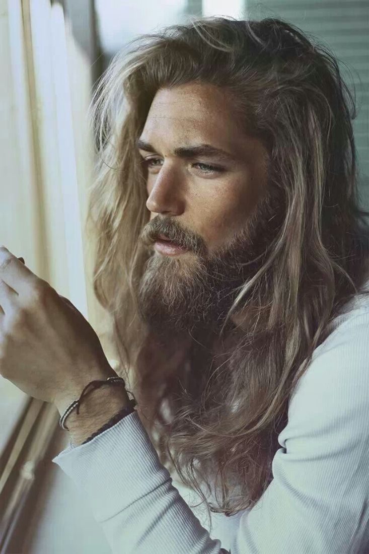 Long Hairstyles For Men With Beards Long Hairstyles