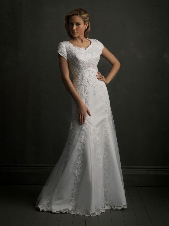 Modest Wedding Dresses With Sleeves