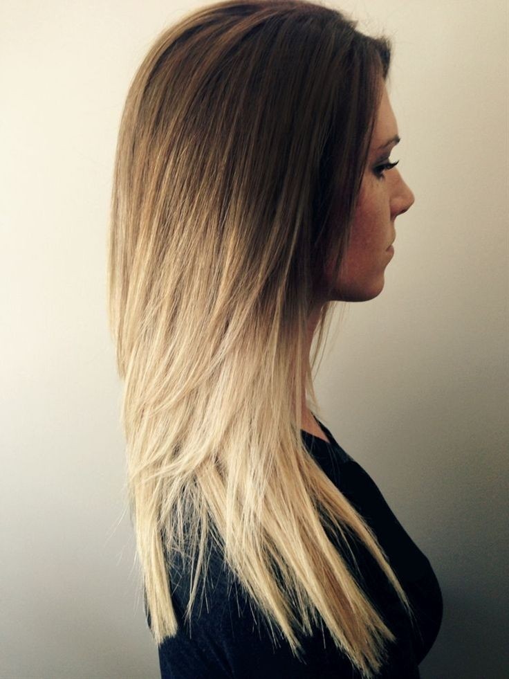 Pretty Neat Idea for Straight Hair Ombre Long Hairstyles 2015