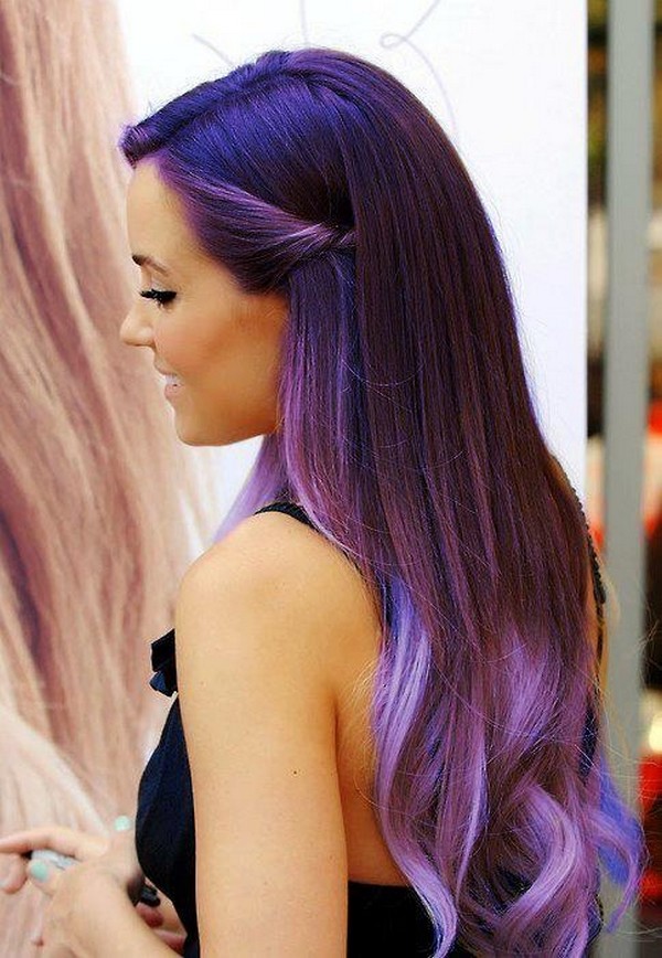 Purple Ombre Hair for 2015