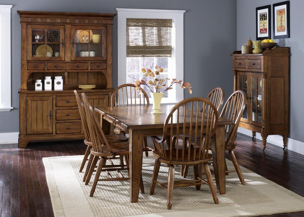 Rustic Dining Samples with Adorable Design brown rug wooden floor wooden furniture