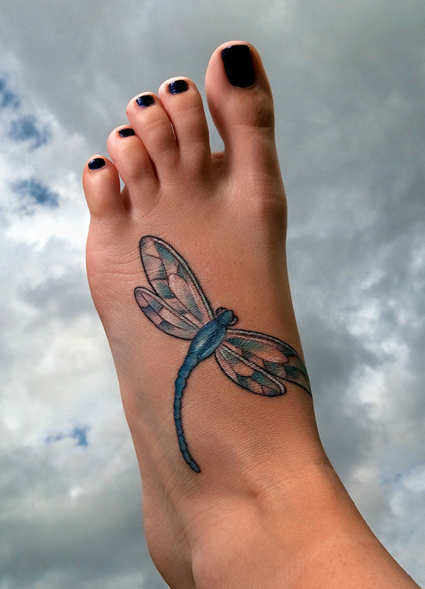 Super Cute Dragonfly Tattoo Designs