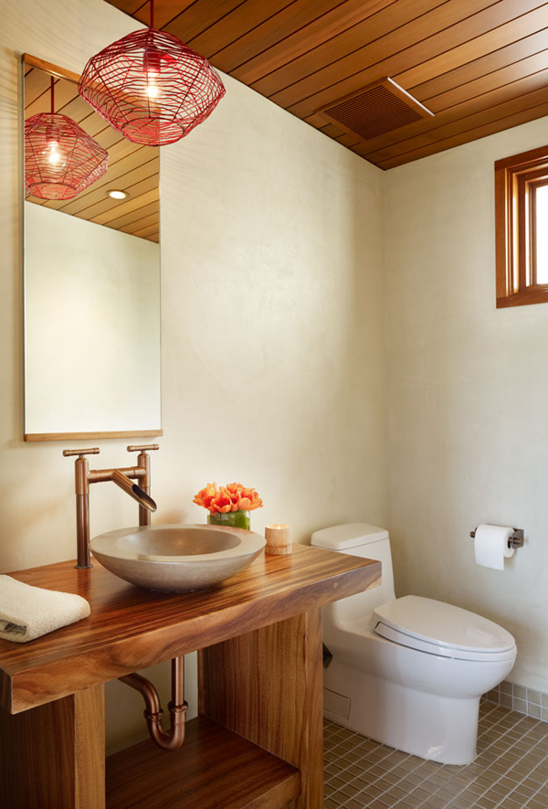 The bathroom Interior Design of Tropical House