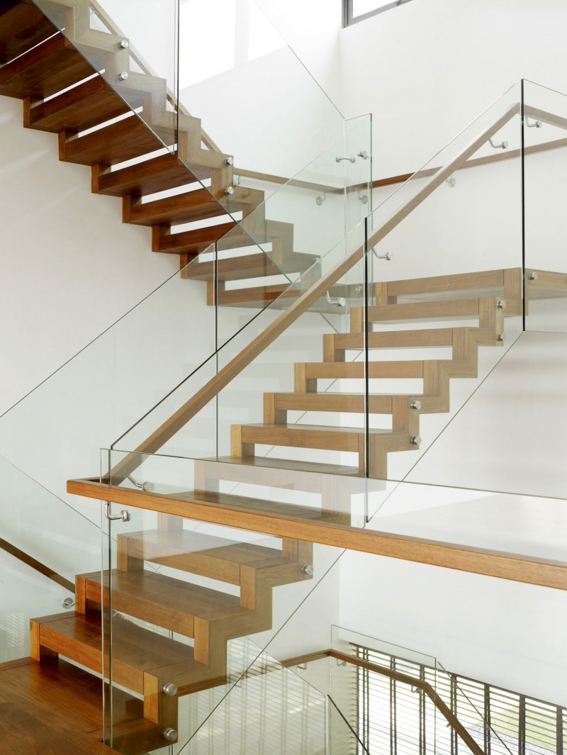 Wooden newel post designs wooden stair parts – Modern stairs