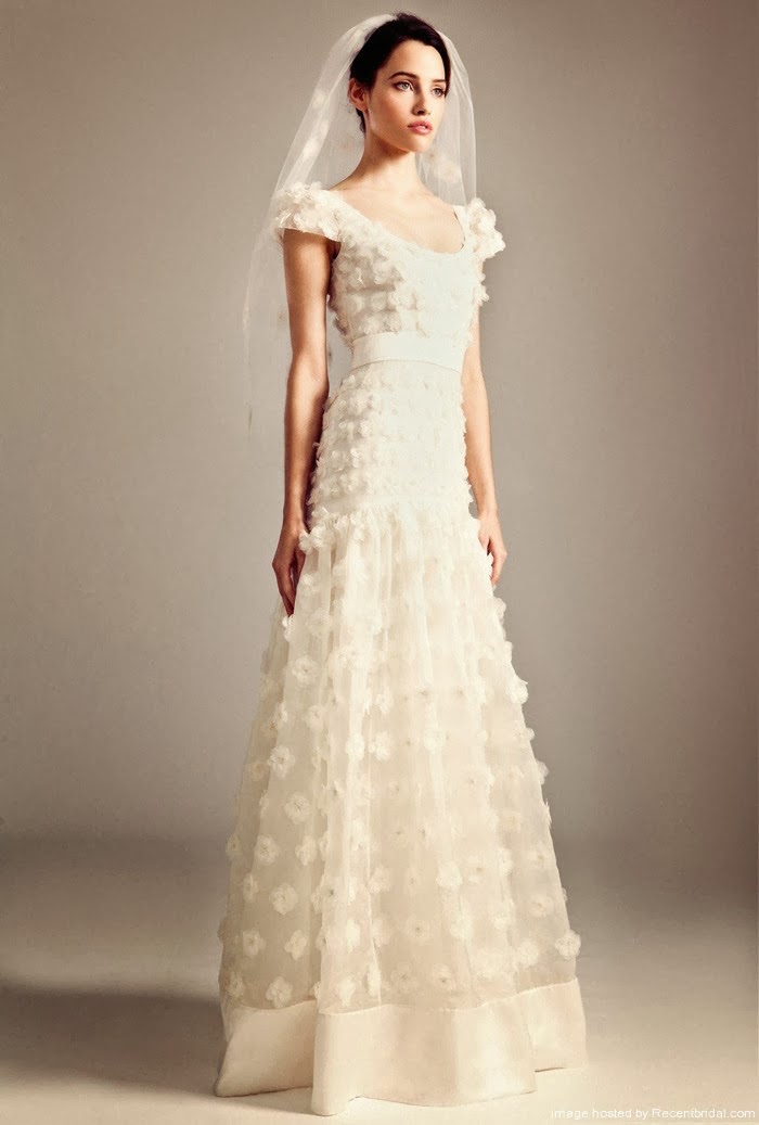 bridal designer fall wedding gown