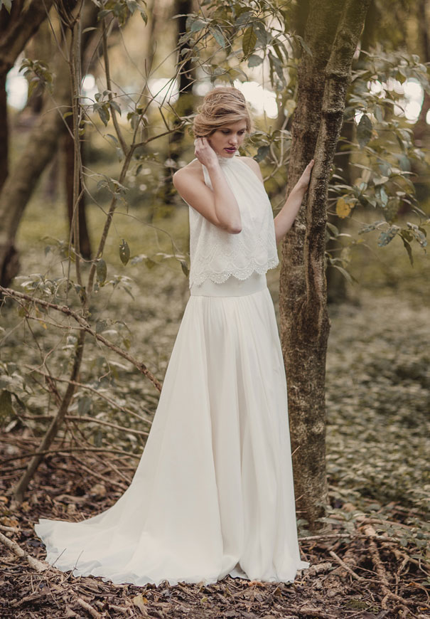 bridal gown wedding dress lace designer french australia new zealand