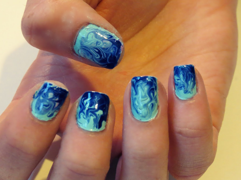 easy swirly nail art tutorial