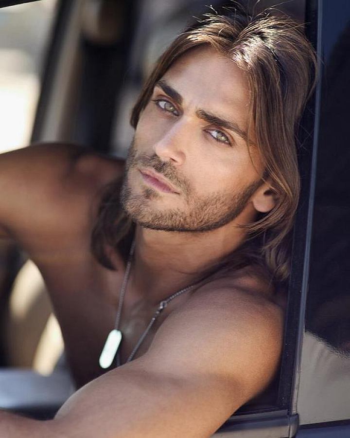 hair for men with long hair