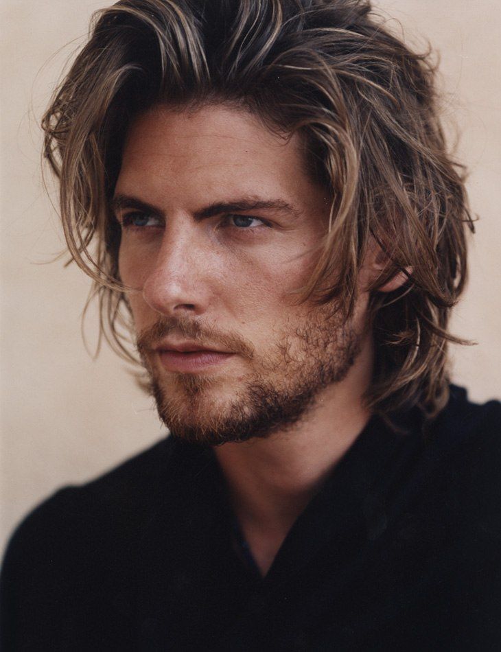 hairstyles for males with long hair