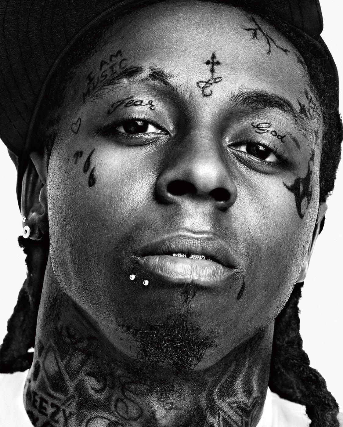 weezy face tattoo
