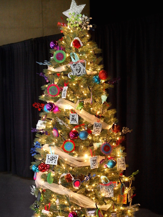Christmas tree decorating ideas Colorfu Tree