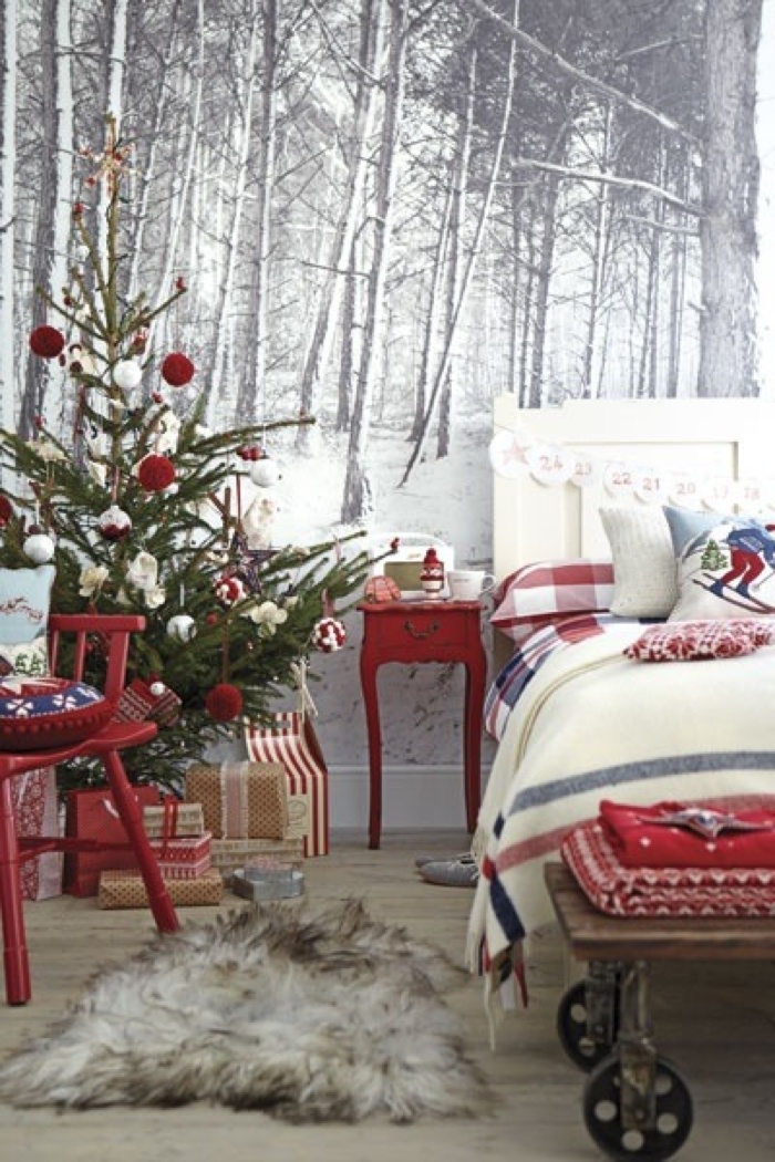 Fairytale Christmas Bedroom Decor