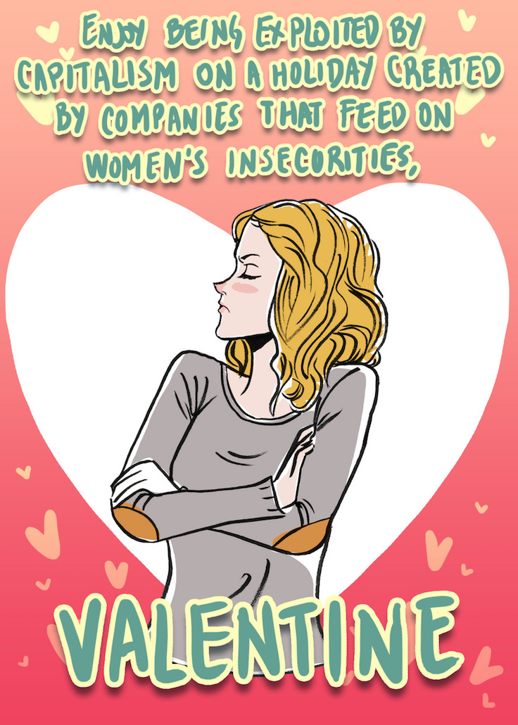 Funny Community Themed Valentine's Day cards