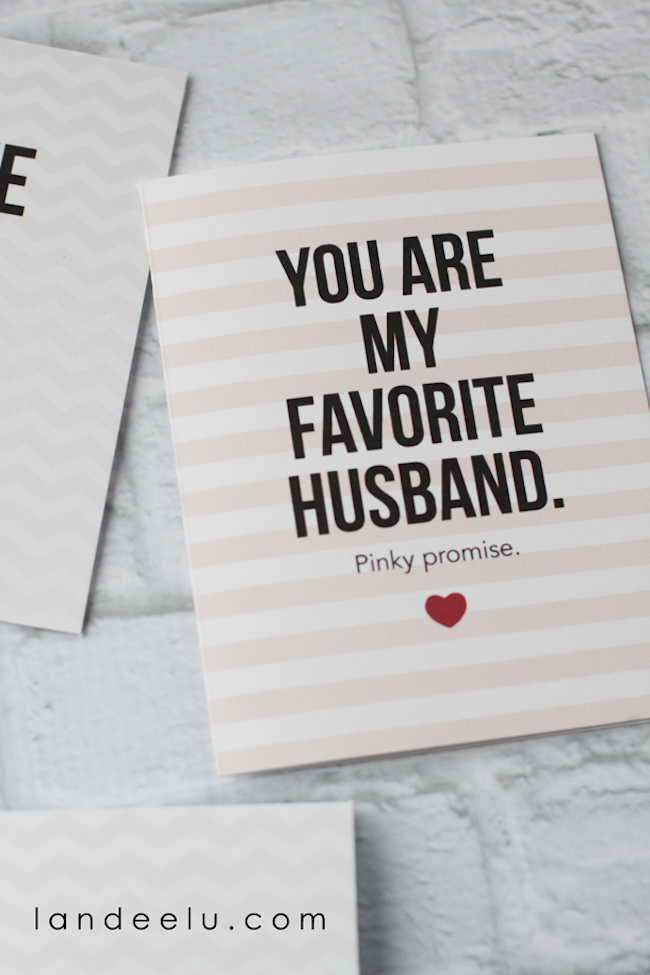 Funny Printable Valentines Day Cards from Landeelu