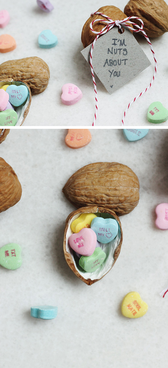 Im Nuts About You Walnut Valentine