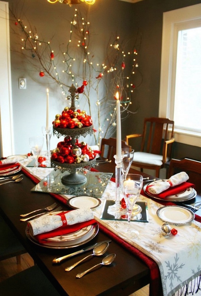 Luxurious Christmas Table Decorations Ideas Uk