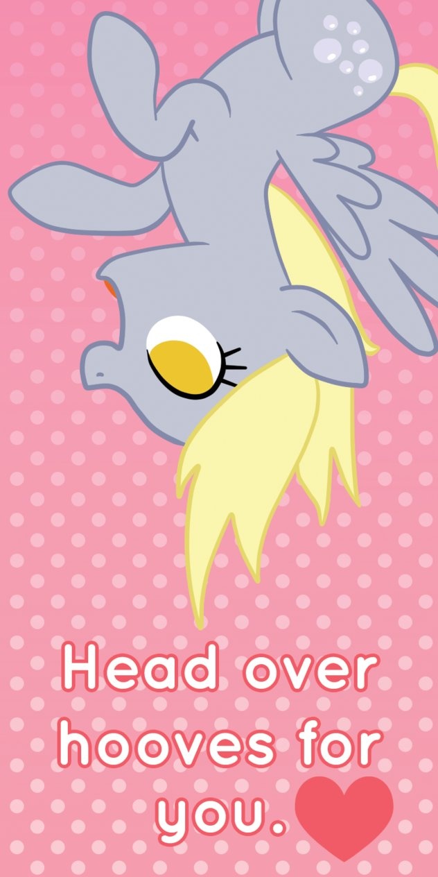 My Little Pony Derpy Hooves Valentine's Day Card
