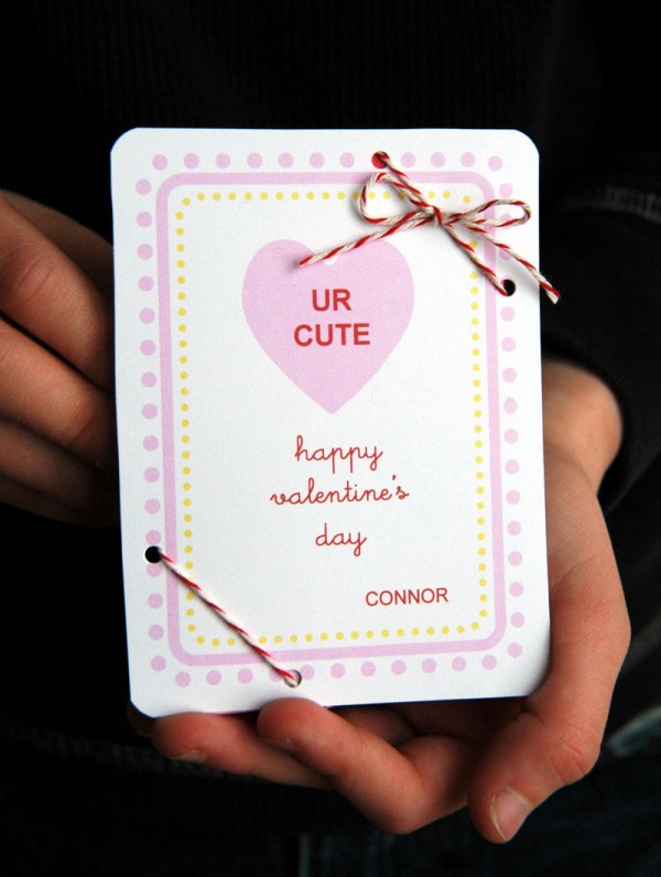 diy valentines day card