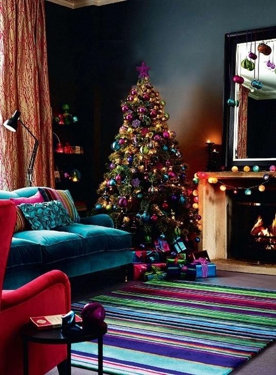 dreamy christmas living room decor