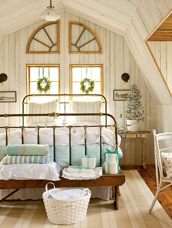 inspiring christmas bedroom design with fresh ideas