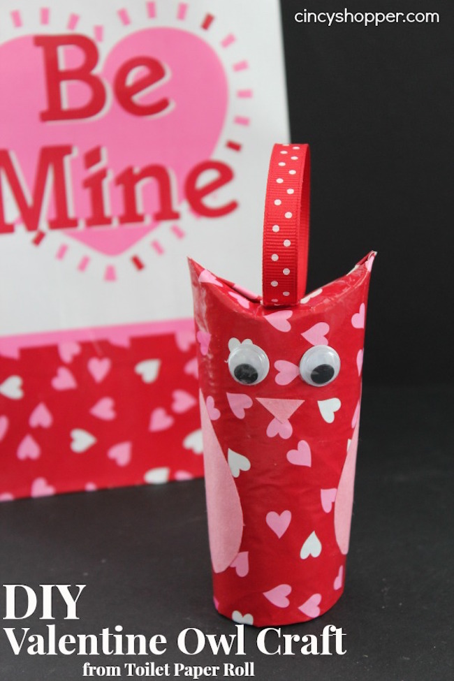 Valentine's Day owl craft