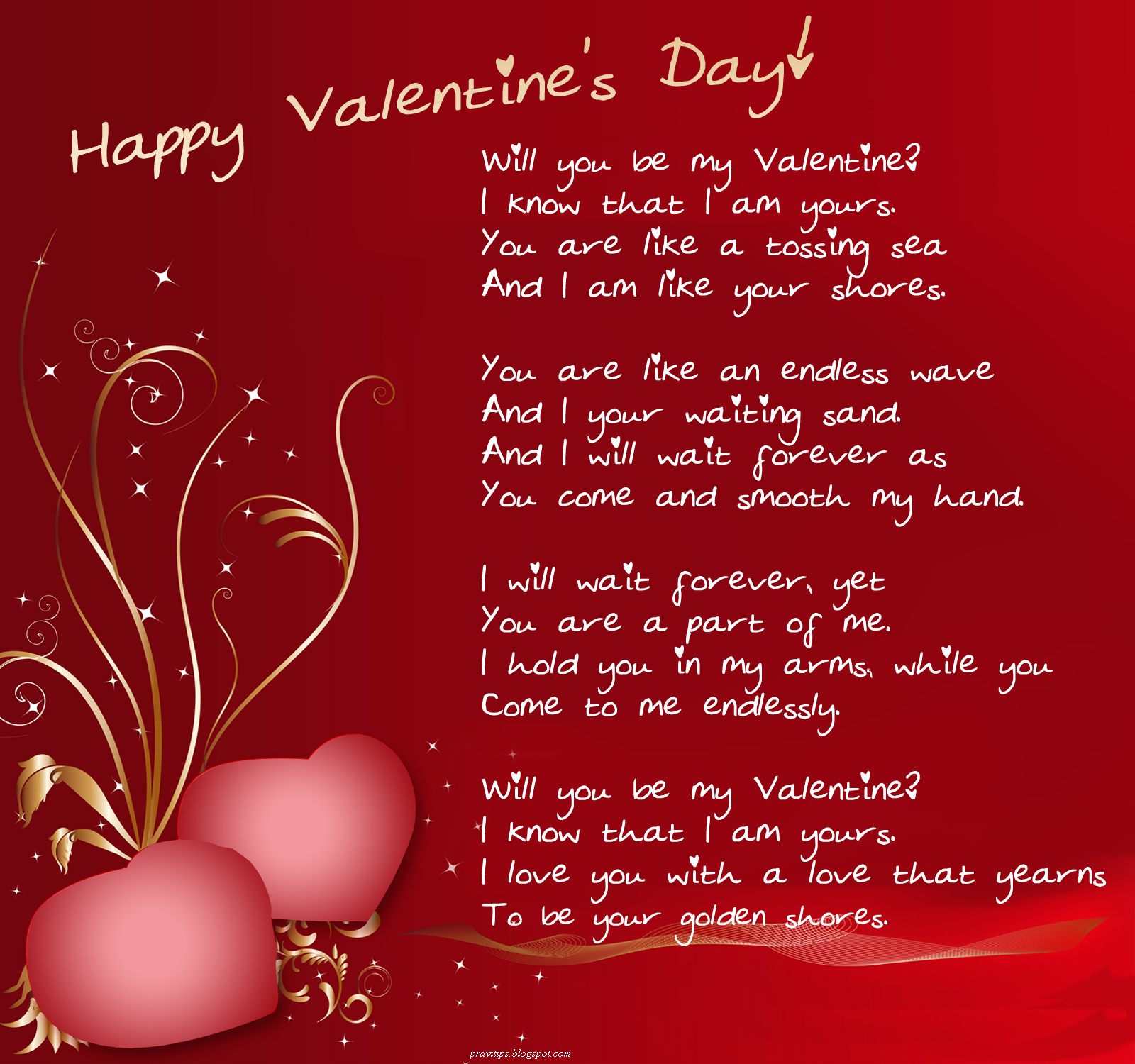 heart touching messages valentines day