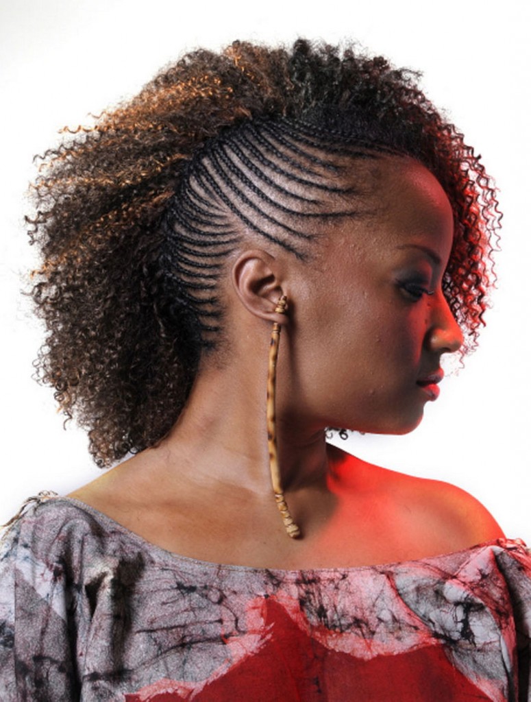 Beautiful Braided Mohawk Hairstyles For Women With Thick Hair