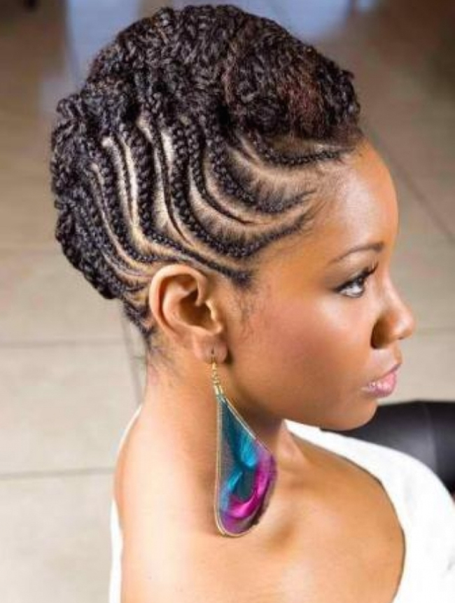 Braided Mohawk Hairstyles For Black Women