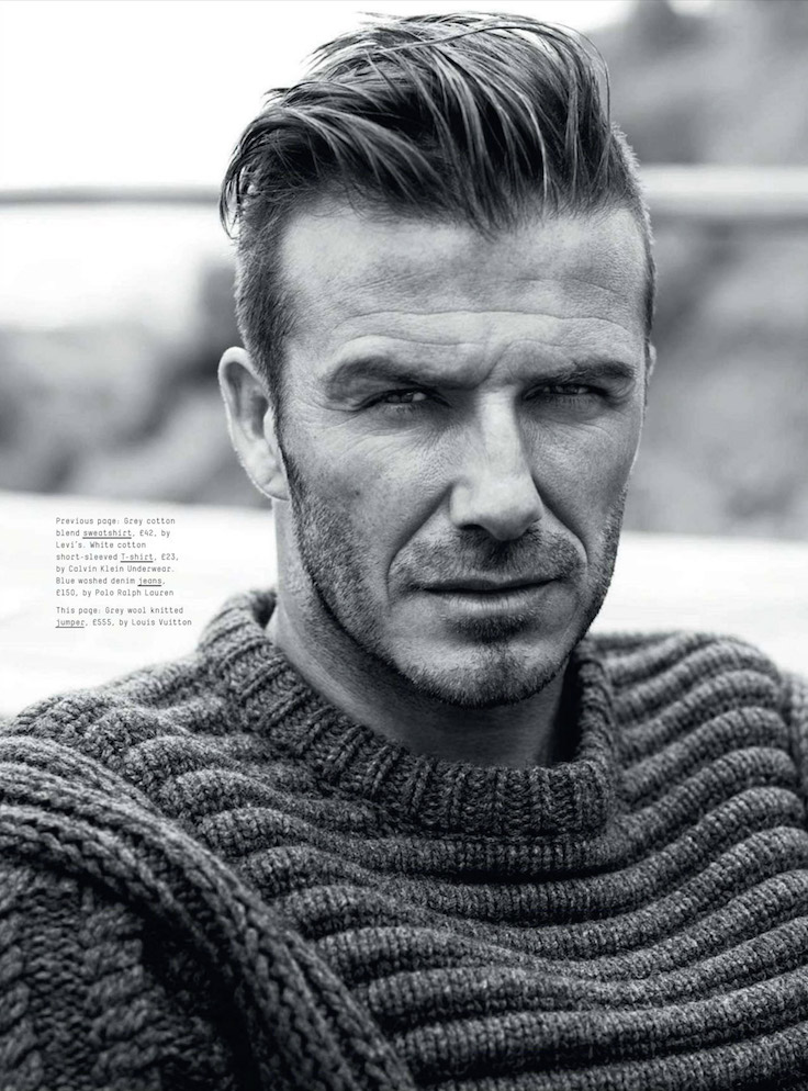 Casual Short David Beckham Hairstyles
