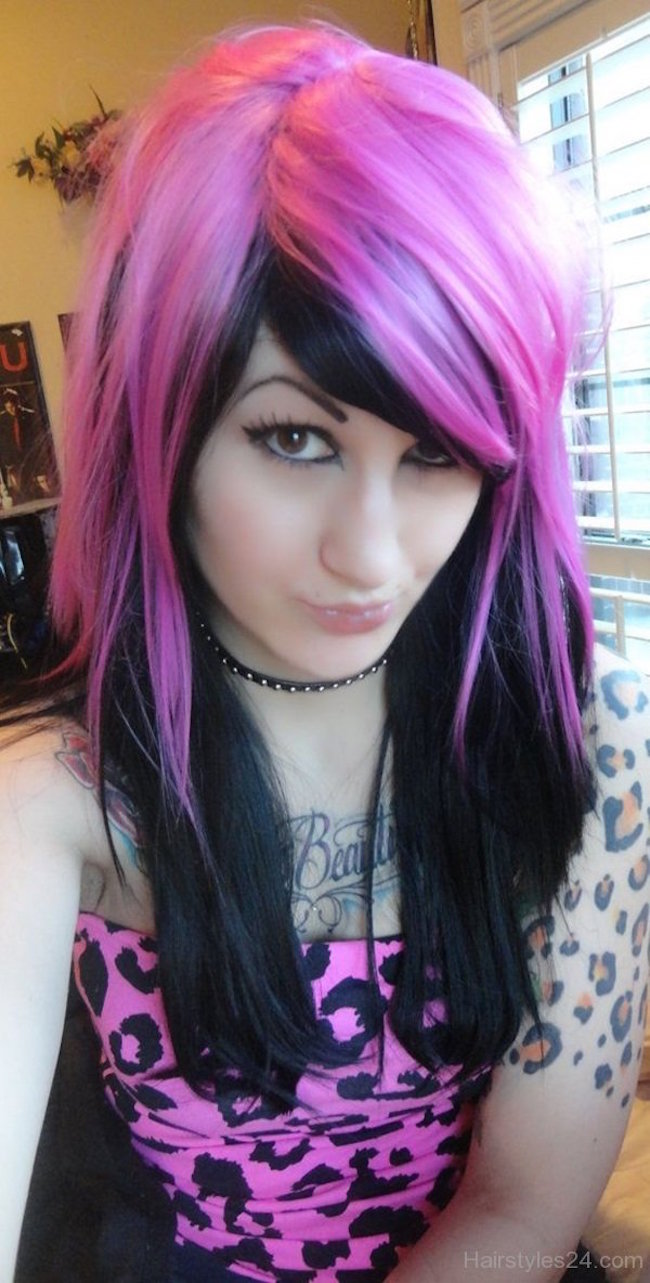 Lovely Emo Hairstyle