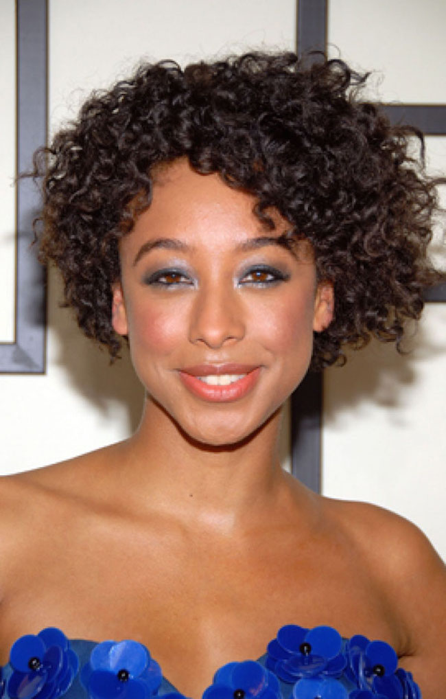 Short Natural Curly Black Hairstyles
