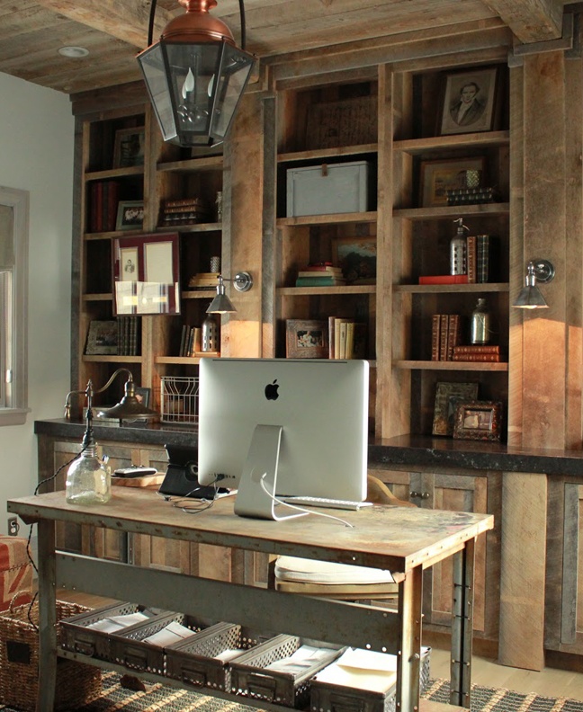 Awesome Rustic Home Office Designs