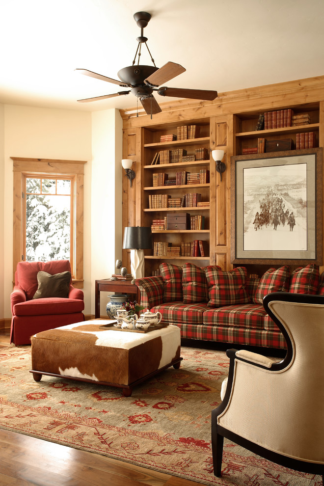 room living plaid rustic decorating decor country interior cozy couch cabin stunning inspiration sofa mountain sofas mad rugs red robert