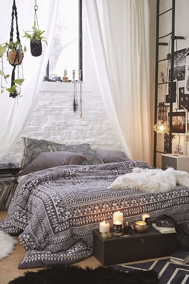 Bohemian magical beach bedroom