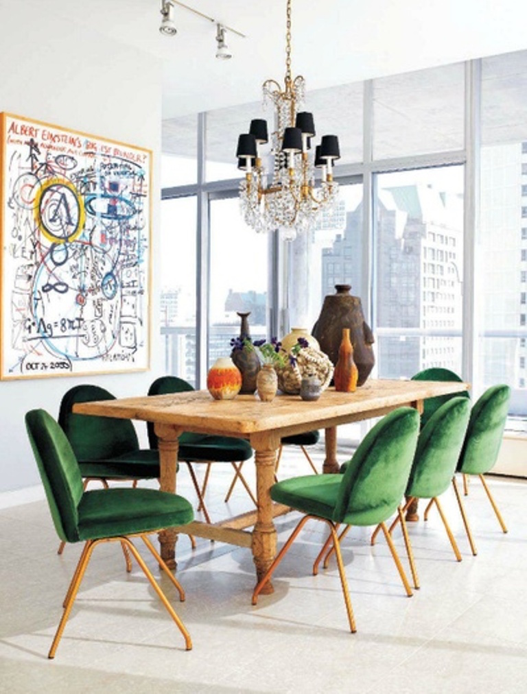 Bold Eclectic Dining Room