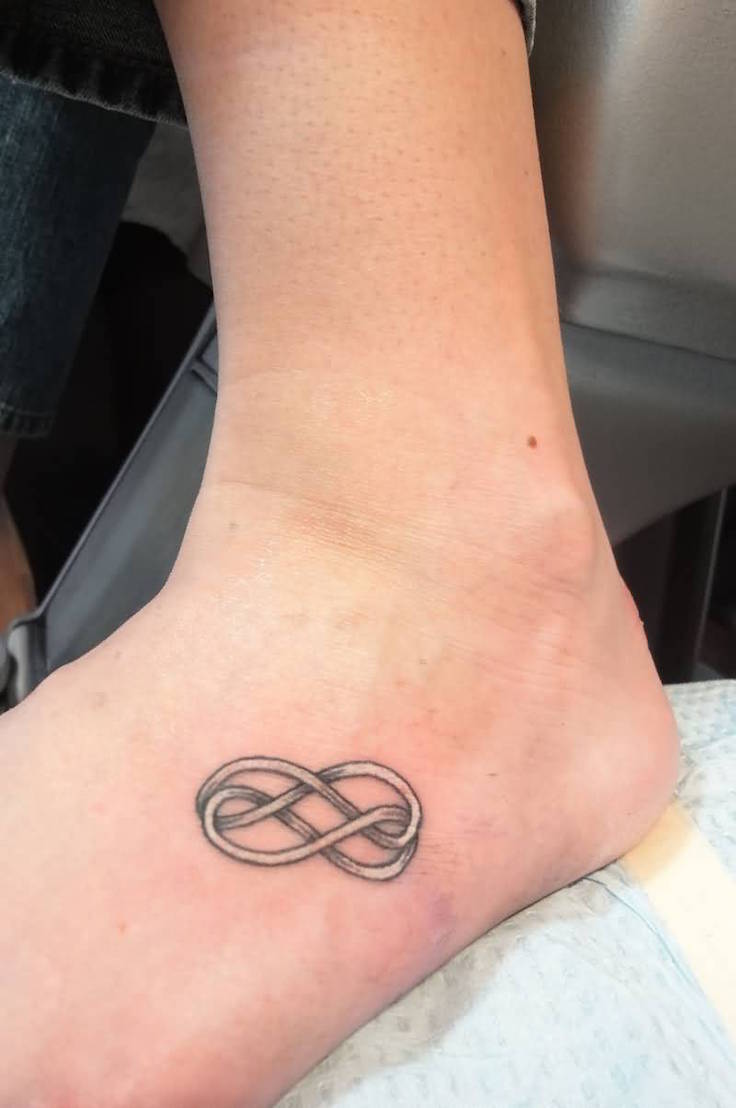 Cute Double Infinity On Foot