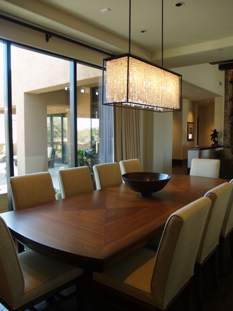 Elegant Wooden Dining Table For Contemporary Dining Room
