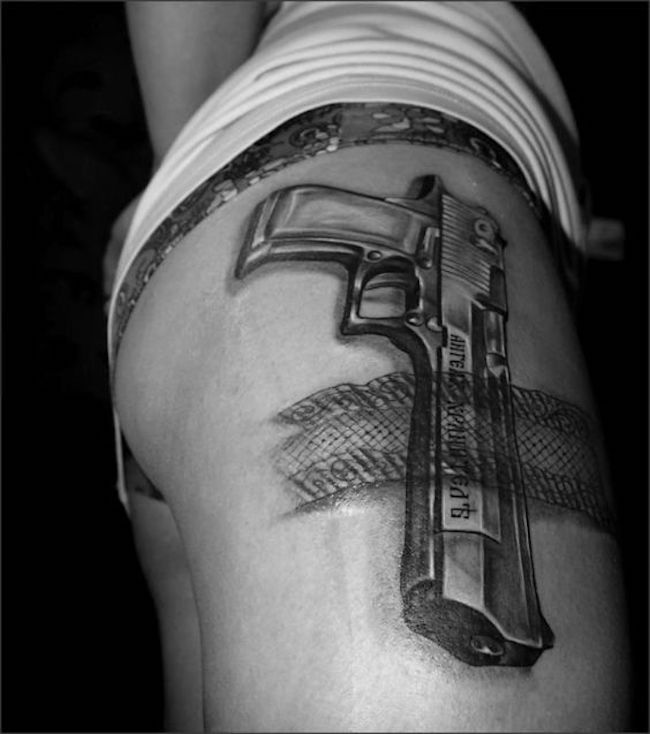 Gun Tattoos