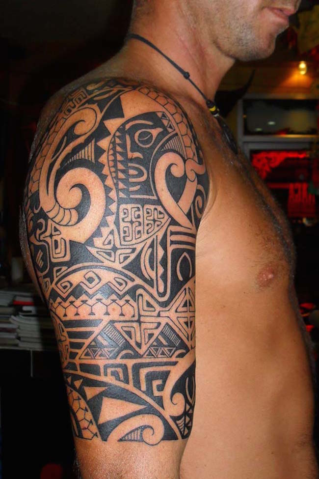 Hawaiian Tattoo Design for Men