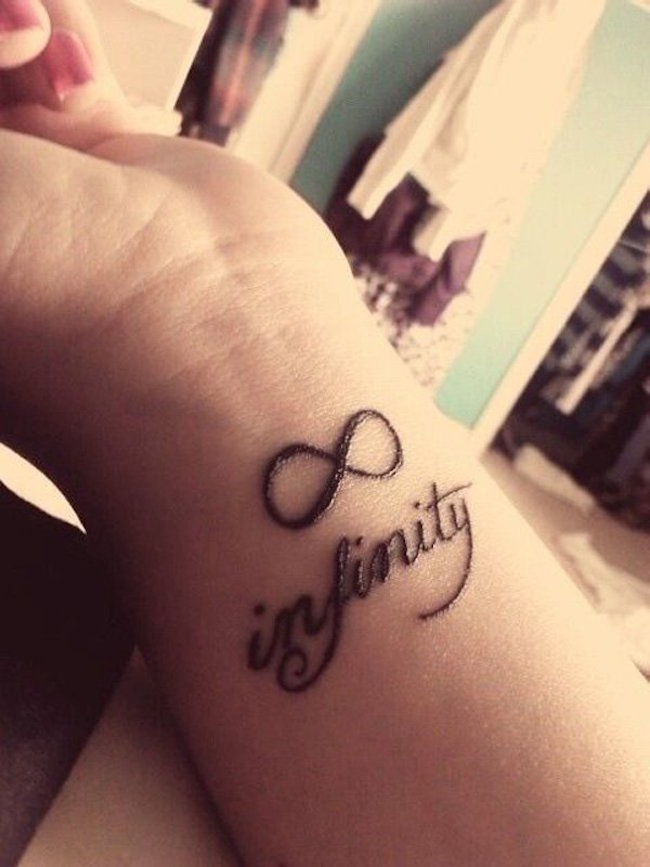 Minnie infinity tattoo