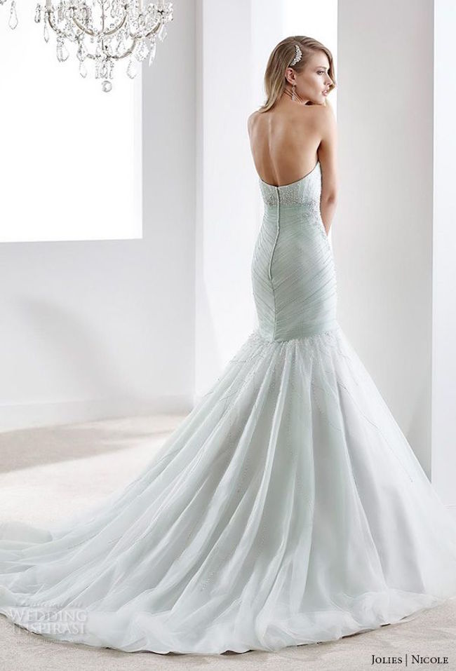 Nicole Jolies 2016 Colored Wedding Dresses