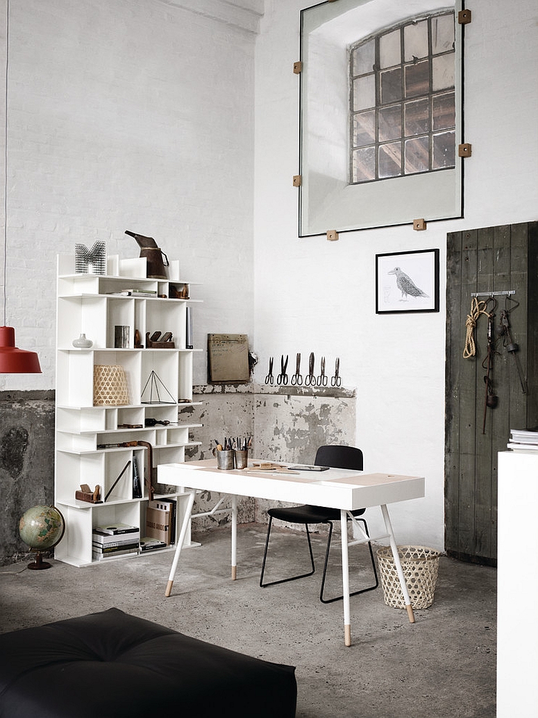 Rustic Industrial Home Office
