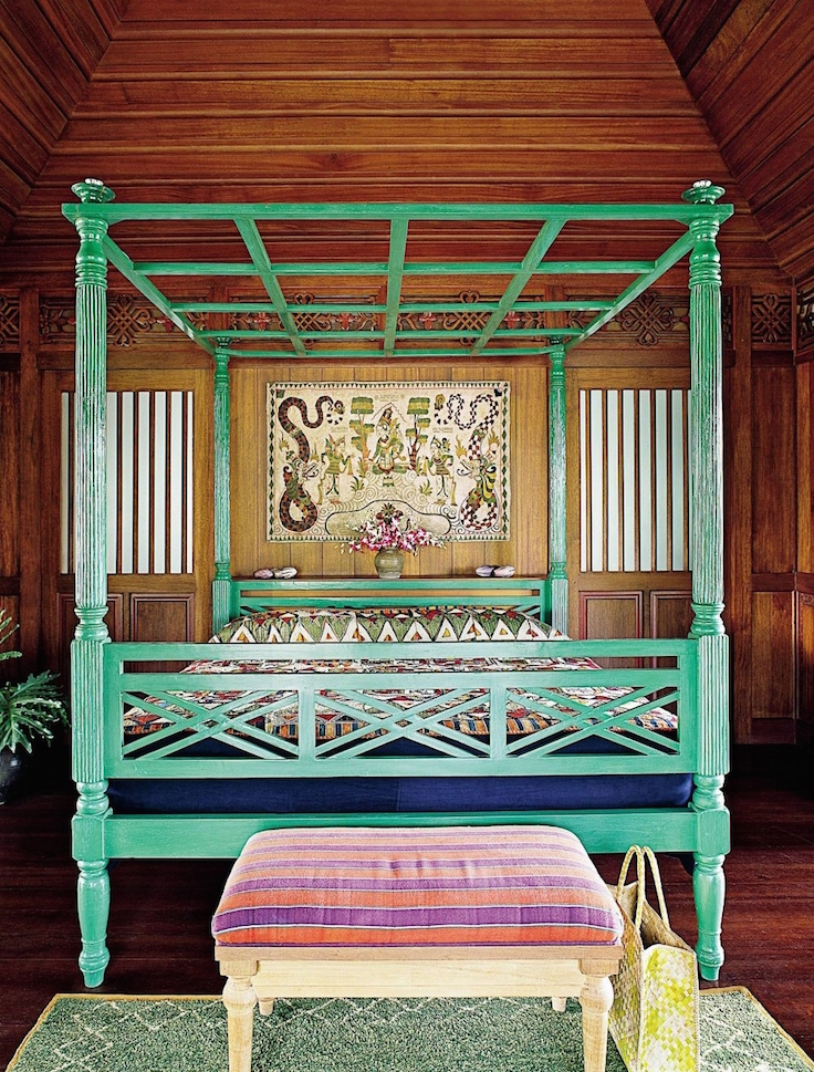 Tropical Boho Chic Bedroom