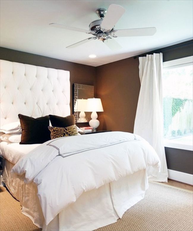 brown modern bedroom ideas